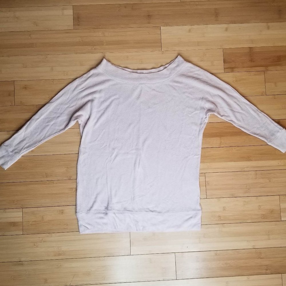 Kimchi Blue Blush Off Shoulder LS Top